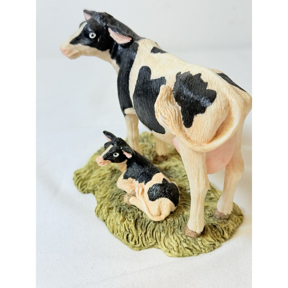 Young’s 1984 Cow & Calf Reason Farm Country Dairy Decor - Picture 6 of 11